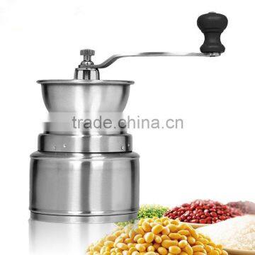 Stainless steel coffee bean mill hand beans grinder