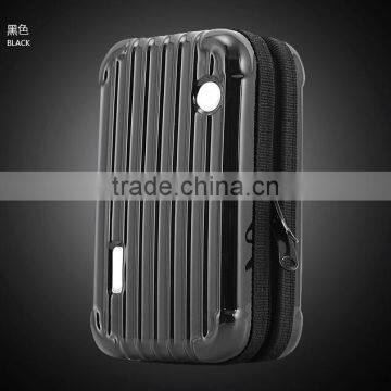 TOP Selling High standard hard side cosmetic case, abs+pc case for cosmetic