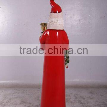 Skinny Santa With Bell & Wreath photo-3