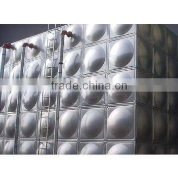 combined stainless steel water tank in various volume