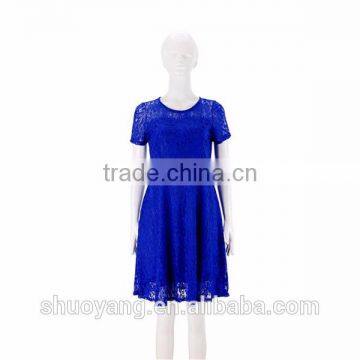 OEM Service Hollow Mesh Dress Ladies Party Dress photo-5