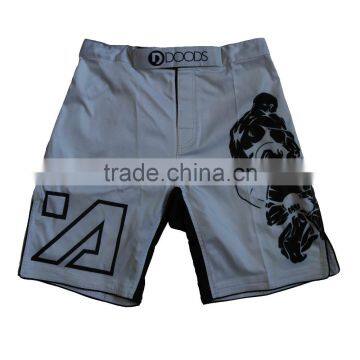 high quality 100% polyester mma shorts custom logo muay thai shorts latest design boxing shorts