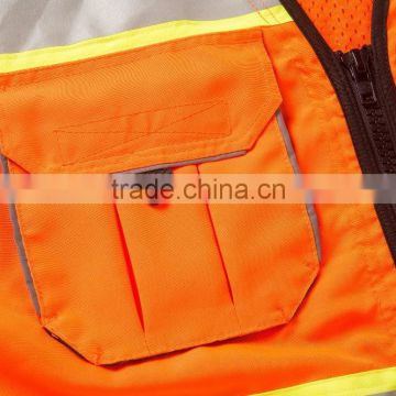 EN471 Class 2 Yellow Safety Vest photo-5