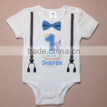Baby Romper Birthday Print (gliiter, Color). no Minimum Quantity Required! 3days Ready to Send. photo-3