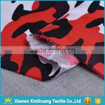 New Style 100 Polyester Red Camo Printed Gabardine Fabric for Outdoor Work Clothing photo-4