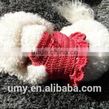 Dog Harness Dress Clothing For Small Dogs Cotton Crochet Harness Pet Product photo-4