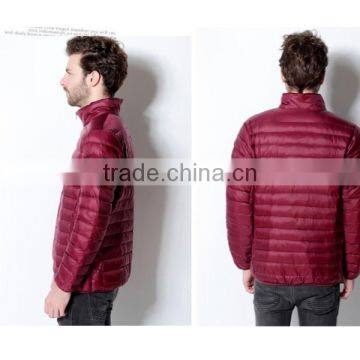 Fashion European Style Winter Jackets Winter Foldable Ultra Light Down Jacket Man photo-3