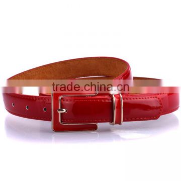 Top Grain Leather Belt Belts in Leather Simple Belt