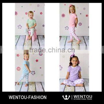 Personalized Striped Children Spring Easter Pajamas photo-6