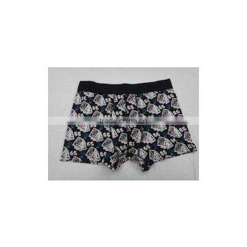 Men Underwear Custom Printed Boxer Shorts With Wide Waist Band photo-5