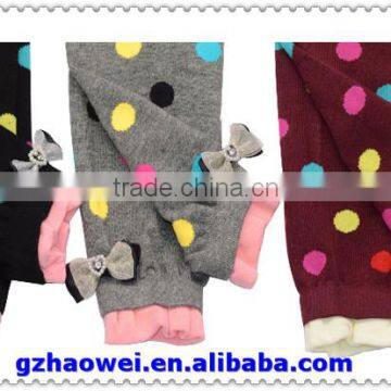 Colorful Spot Kids Cotton Dressing Tights photo-5