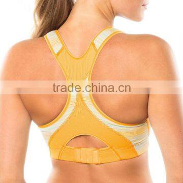 Factory Wholesale Yoga Fitness Breathable Seamless Best Workout Bras photo-3