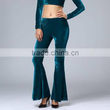 China Factory Wholesale Cheap New Design Bottom Pants Women Loose Pants for Sale 2017 photo-4