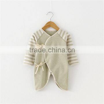 100% Organic Cotton Baby Girls Boys Romper Wholesale Baby Clothing Organic Onesie Baby photo-3