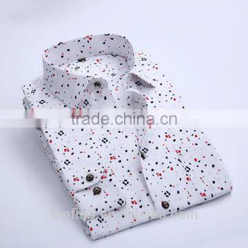 Yiwu Factory OEM High Quality Cotton Shirt Elegant for Men 2016 photo-6