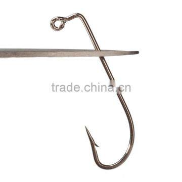 High Quality Size 3/0 Fishing Tools Lot 100PCS Jig Hook Jig Big Stainless Steel Fishing Hooks White Color Fish Hook photo-4