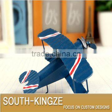 Vintage Decoration Iron Metal Airplane Display Model photo-2