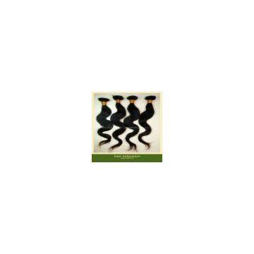 natural color brazilian virgin remy human hair extenions