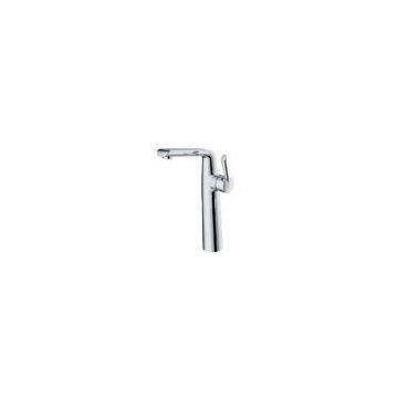 Modern Deck Mounted Bathroom Vessel Sink Faucets / Single Handle Basin Faucet