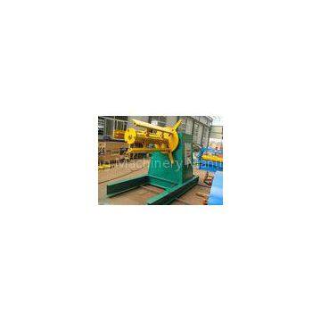 Hydraulic Uncoiler Of Roll Forming Machine , Color Steel Coil Decoiler