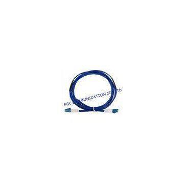 Singlemode Duplex PVC LSZH Fiber Optic Patch Cord LC RoHS Compliant Military