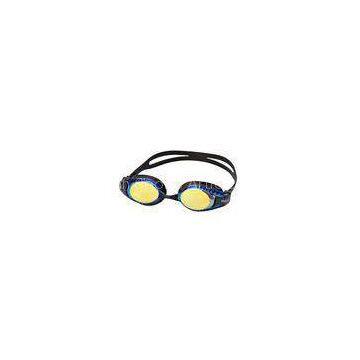 Excellent Performance Mirrored Swim Goggles Anti Fog Silicone Swim Goggles