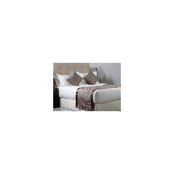 Eco-friendly Modern Cotton Luxury 5 Star Hotel Quality Bed Linen , Hotel Collection Bedding Set