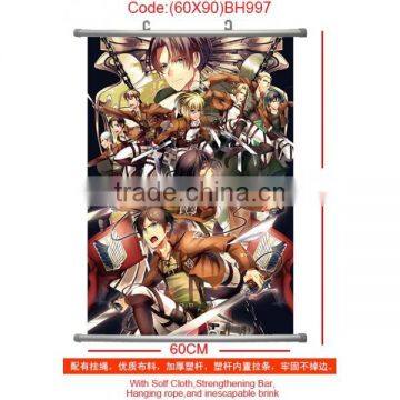 Attack on Titan Anime Wallscrolls