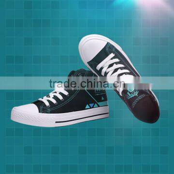 High Quality Hatsune Miku Cartonon Canvas Shoes Cosplay Anime Shoes