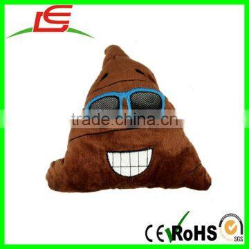 Hot Sale Stereoscopic Large Soft Stuffed Plush Poo Emoji Cushion