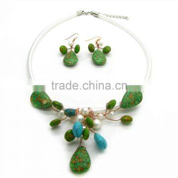 Hot Sale Kallaite Jewelry Set Fashion Jewelry Customized Jewelry