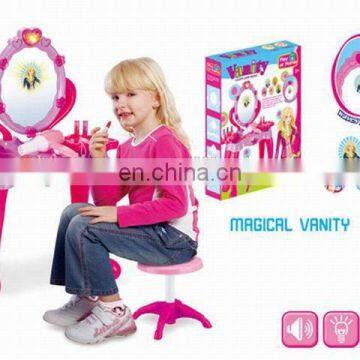 Kids Colorful Plastic Rocking Horse Toys, Riding Horse Set With Doll And Music photo-6