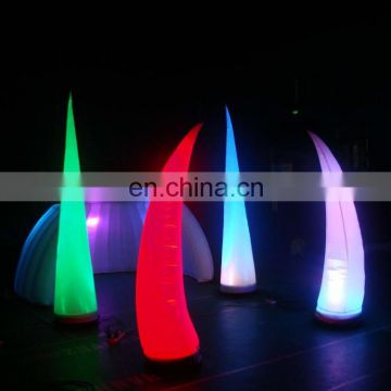 inflatable cone inflatable led ivory balloon