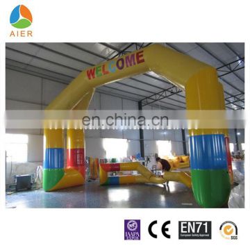 Door arch design inflatable arch, inflatable arch, for rental advertising arch