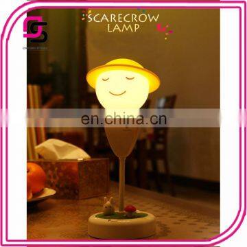 Wholesale Hot Selling LED night lights Cute Scarecrow Nursery Night Lamp, Romantic Dim Mood Lamp