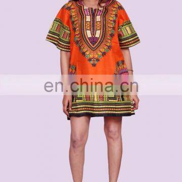 Indian Latest Dashiki Shirt African Unisex Hippie Blouse Top Mens Women L, XL, XXL Size