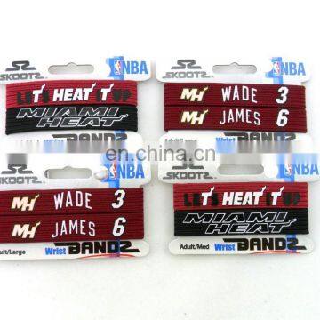 Custom Colorful Sports Paper Card Elastic Wristband photo-3