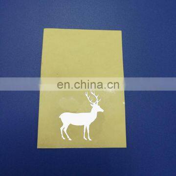 cute and popular animal deer figure metal stickers