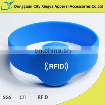 waterproof passive silicone 125khz rfid wristband