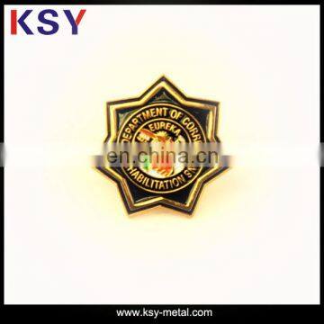 Hot Sale Gold Metal Pin Badge With Your Own Design photo-2