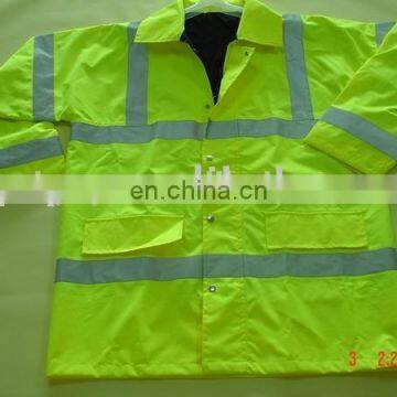 roadway safety clothing reflective warning jacket for driver and workers