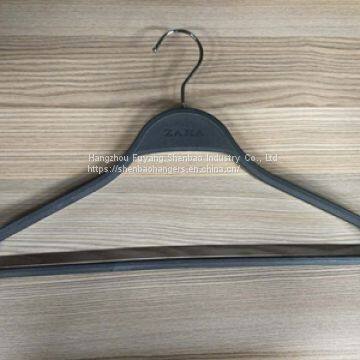 Zara H&M Style Plastic Laminated Texture Hanger