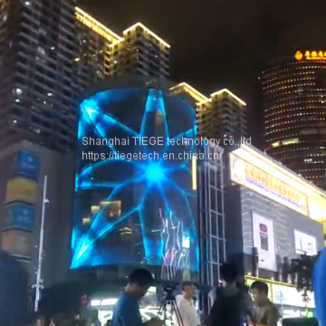 Adhesive Led Display Screen/transparent/ Glass Window/lightning photo-2
