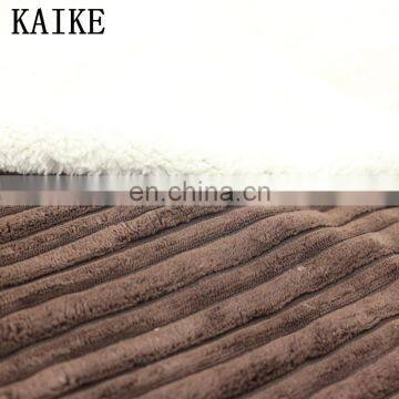 100%polyester Cheap Polar Fleece Flannel Lamb Baby Heated Mink Blanket Spain photo-6