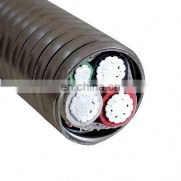 UL Listed 3X6awg+8Awg Metal Clad Teck Cable 90 For  Canadian