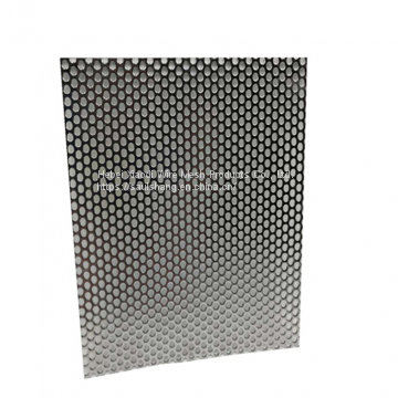 stainless steel round hole perforated metal mesh for filter of grain