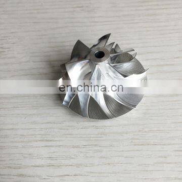 GT15-25 436131-0019 36.78/52.19mm 6+6 Blades Performance Milling/aluminum 2618/billet Compressor Wheel for 709836/727461/709835