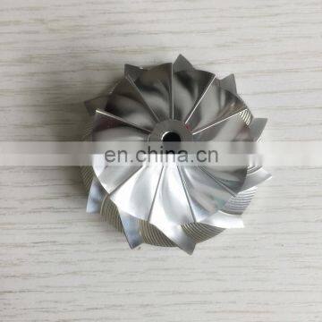 K04 5306-123-2203 1302-003-411 11+0 blades 41.94/56.08mm performance turbo billet/milling/aluminum 2618 compressor wheel