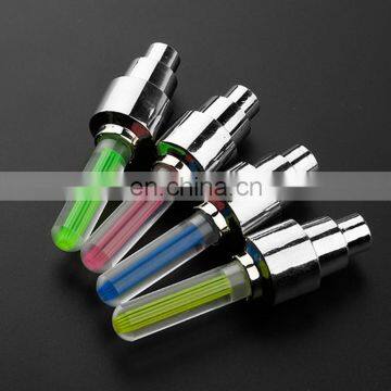 waterproof Bike led wheel lights Flash Tyre Valve Stem Bike Accessories