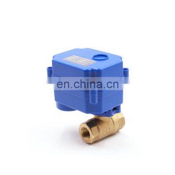 Motorized Actuator BSP NPT Electric Ball Valve 5v 9-24V 220V 2 Inch Motorized Ball Valve